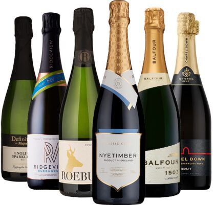 English Sparkling Wine 6 Bottle Mixed Case