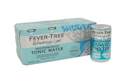 Fever-Tree Refreshingly Light Mediterranean Tonic 8x150ml Cans