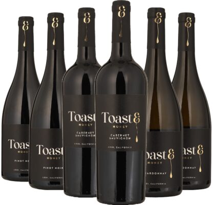 Toast & Honey 6 Bottle Mixed Wine Case